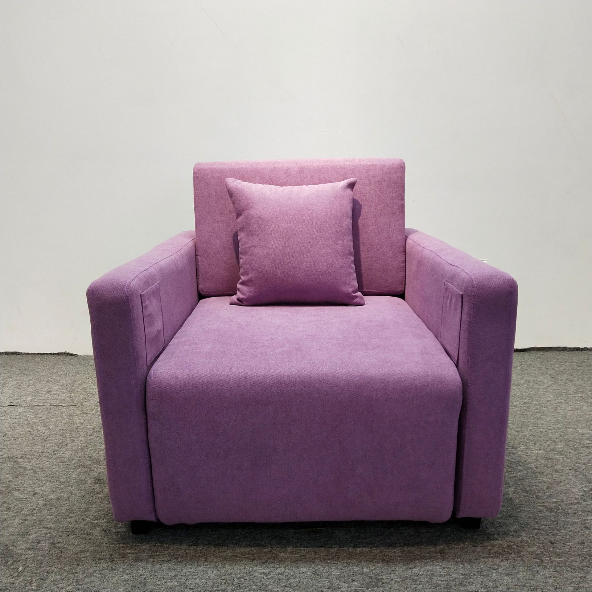 Sofá cama de una sola persona plegable pequeño estudio de la oficina almuerzo sofá silla multifunción sofá cama