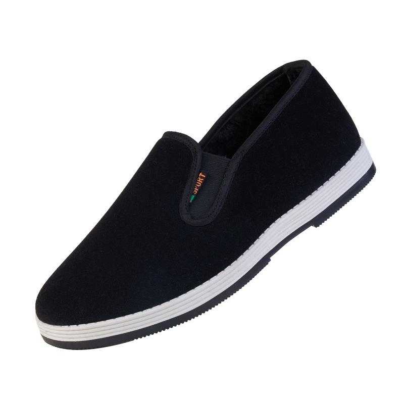 Wholesale cotton shoe men 2024 Winter old Beijing black cotton model…