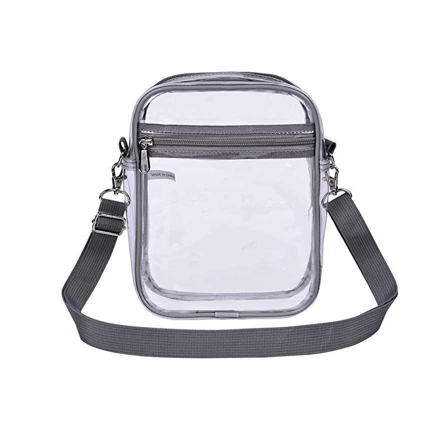 transparent bag strap PVC one shoulder
