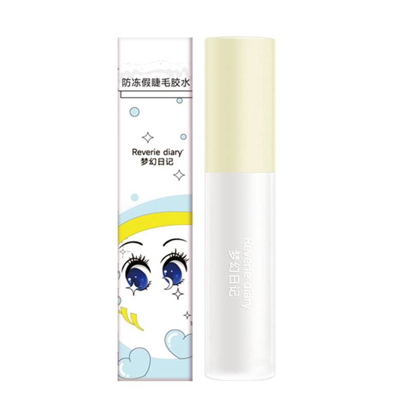 파란색 인조 속눈썹 접착제