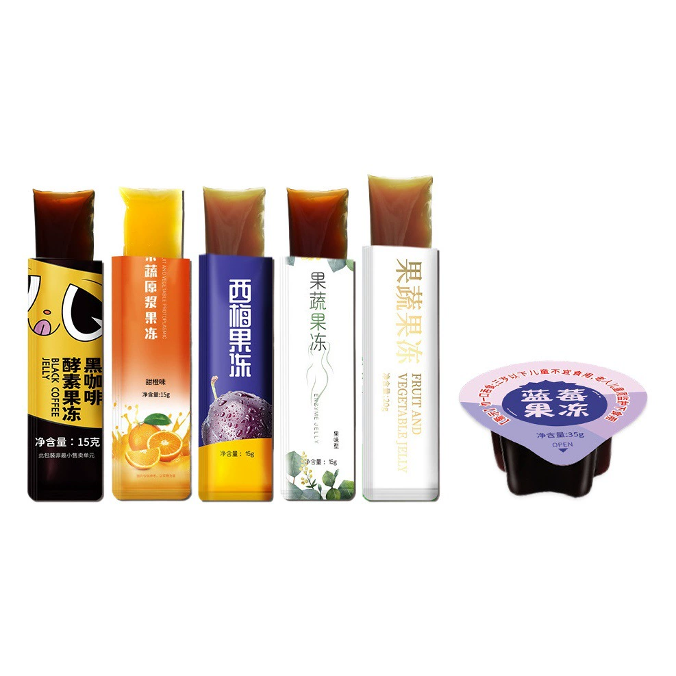 Quefeng White Kidney Bean Black Coffee Enzyme Jelly Оптовая продажа Пробиотическое желе Пребиотическое фруктово-овощное желе Xiaosu Производитель