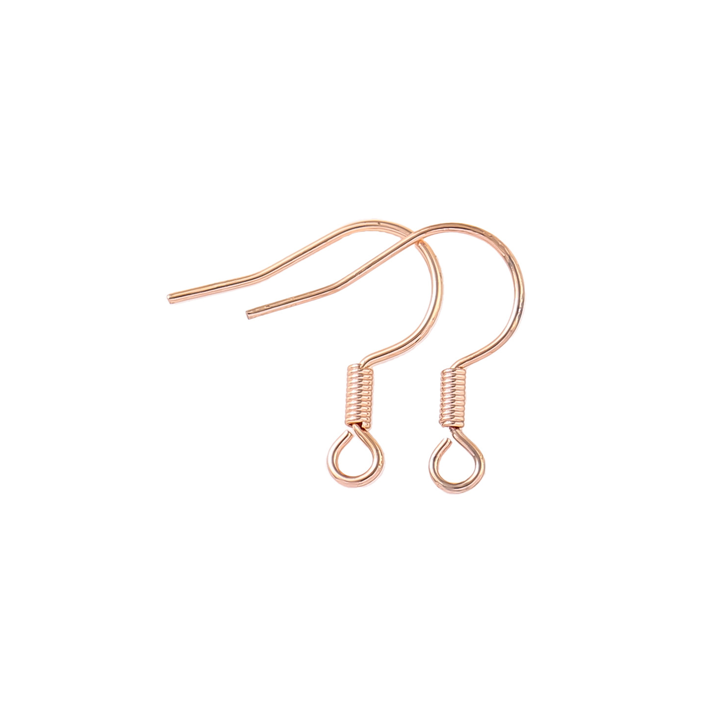 13g Weight Hook Earring Findings Jewelry Making Type 100 PCS/Package Copper Geometric Hook Earring Findings