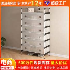 简易鞋架子跨境门口多层家用入户鞋门外楼道学生宿舍收纳防尘鞋柜