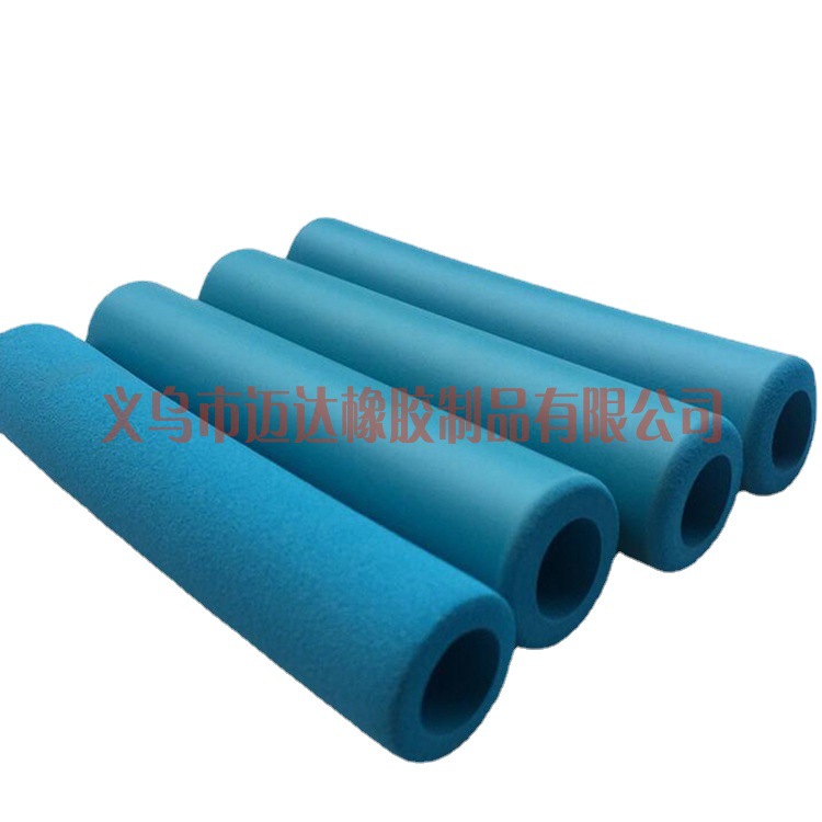 荐黑色磨砂海绵管 磨平面eva橡塑发泡手柄套管泡棉手把套批发