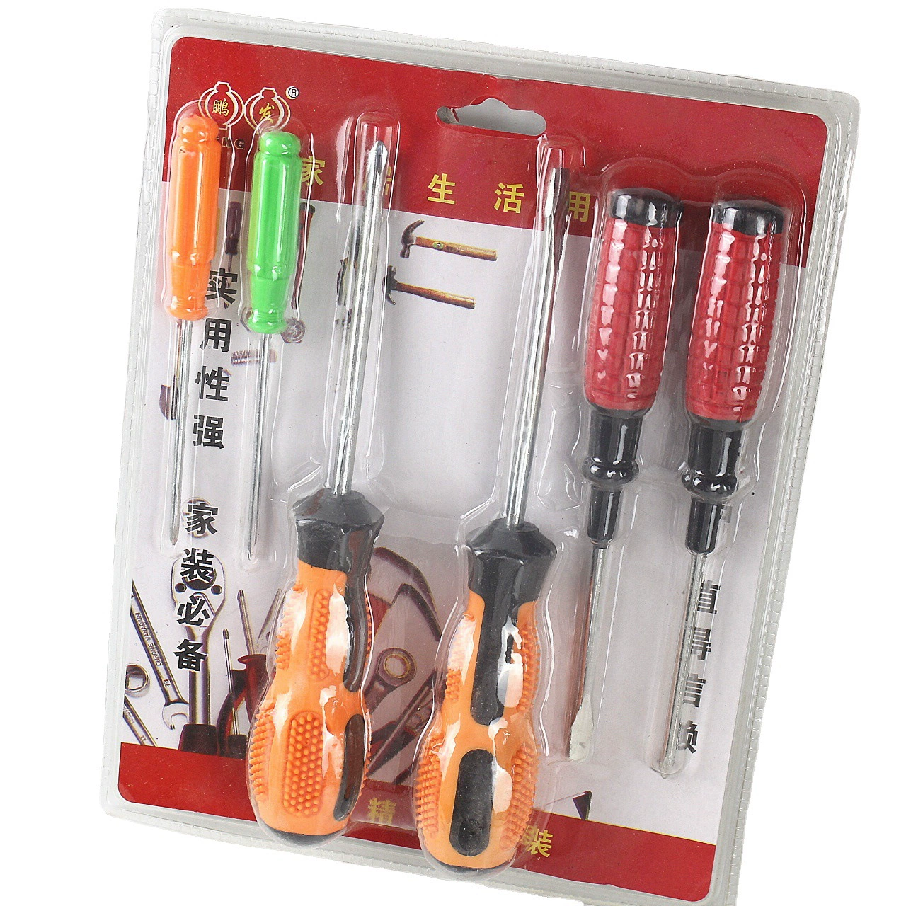 6 -piece screw knife combination set Pengfa home supplies manual hardware tool electrical maintenance tool combination