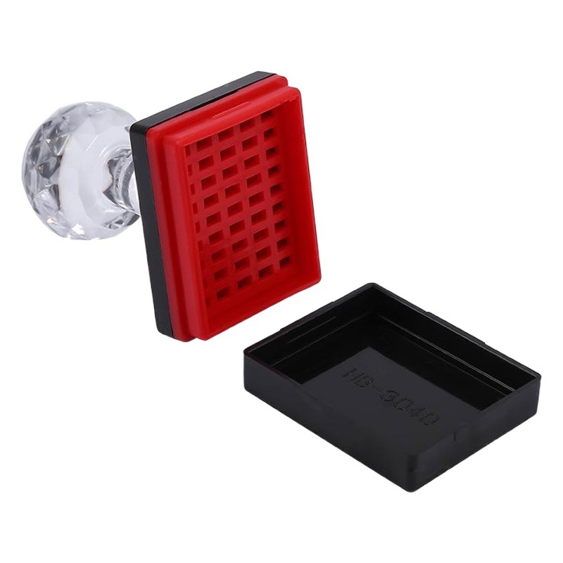 HB material de sello fotosensible HB rectángulo. Precio coincidente. Con 7mm de espesor almohadilla fotosensible