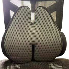 汽车腰靠护腰靠背办公室椅子靠垫车用座椅垫记忆棉车载驾驶护腰垫