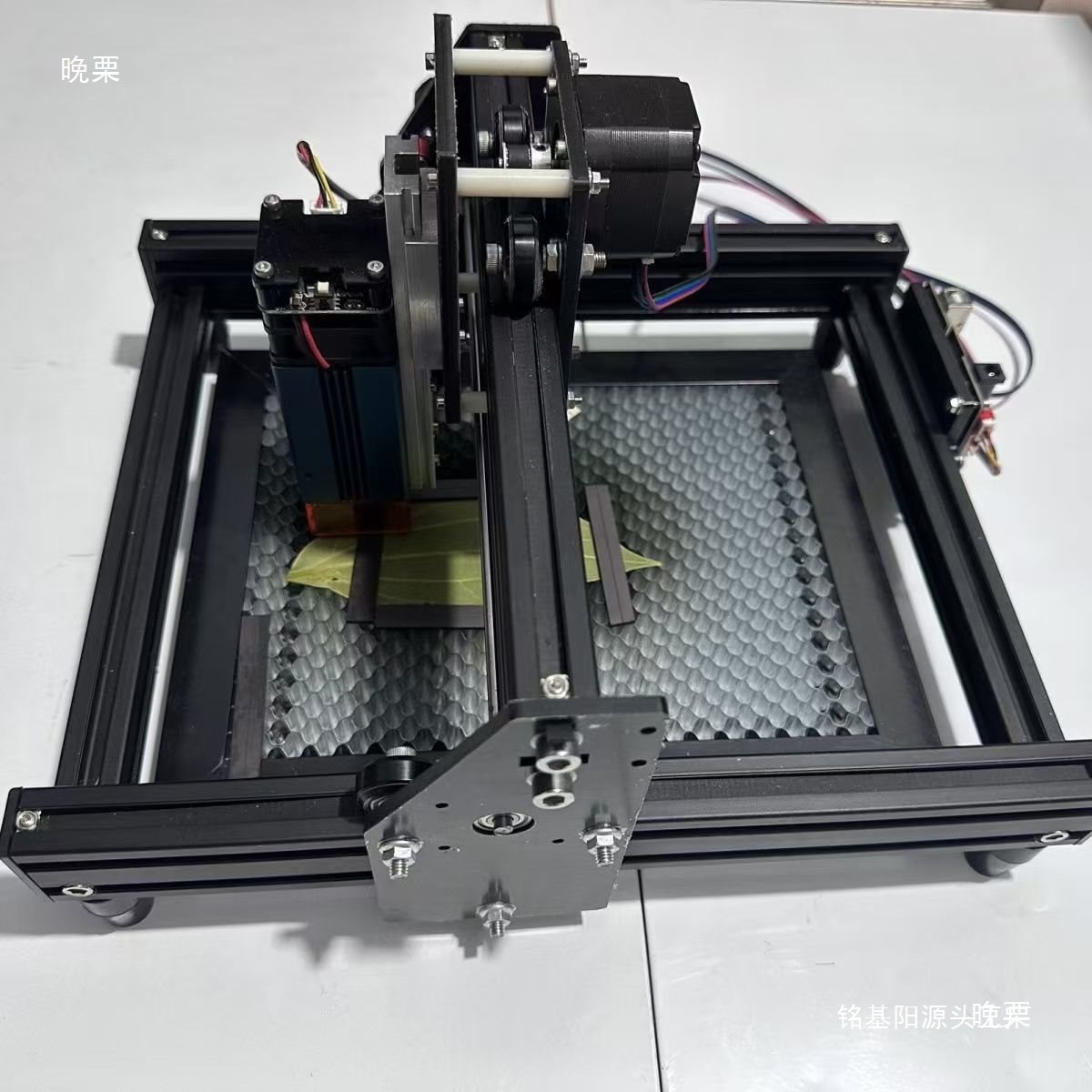 网红树叶激光雕刻机摆摊叶雕叶子打印照片机器玻璃锤子画激光设备