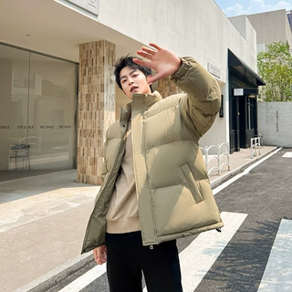 男装冬装外套立领棉衣外套男秋冬季宽松棉袄男士装外套女装冬棉服