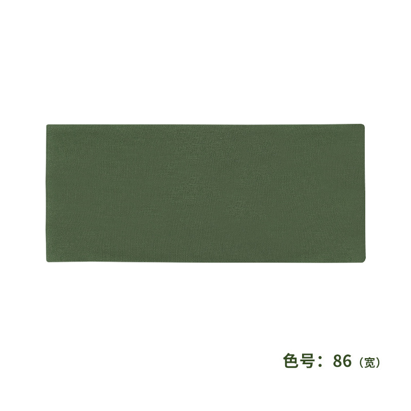 星语跨境运动宽头带瑜伽弹力健身吸汗纯色发带束发带篮球头巾现货|undefined