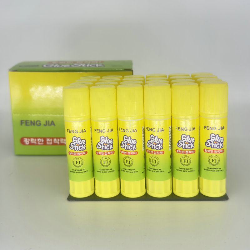 Varilla de pegamento sólido coreano suministros para estudiantes de oficina pegamento sólido blanco 9g pegamento sólido de alta viscosidad barra de pegamento hecha a mano de bricolaje
