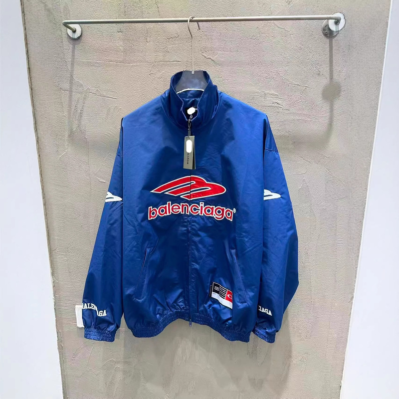 Authentic Paris B Brand 25 New Model Embroidered Logo Sports Casual High-Quality Couple's Fashion Versatile Jacket t Authentic Paris B Brand 25 New Model Embroidered Logo Sports Casual High-Quality Couple's Fashion Versatile Jacket t