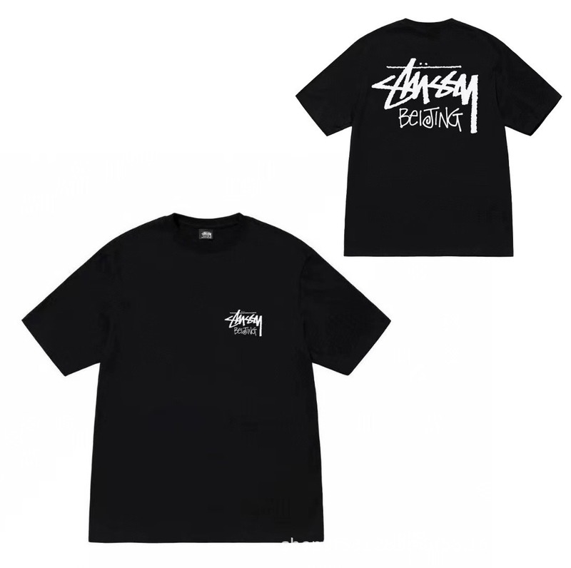 STU 25SS 新品 STU 高品質純綿 男女同型半袖Tシャツ トレンドブランド服|undefined