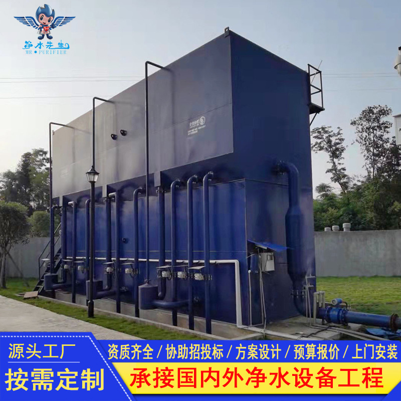 水处理设备 水厂重力工程净水装置 山泉水水库水河水净化过滤设备