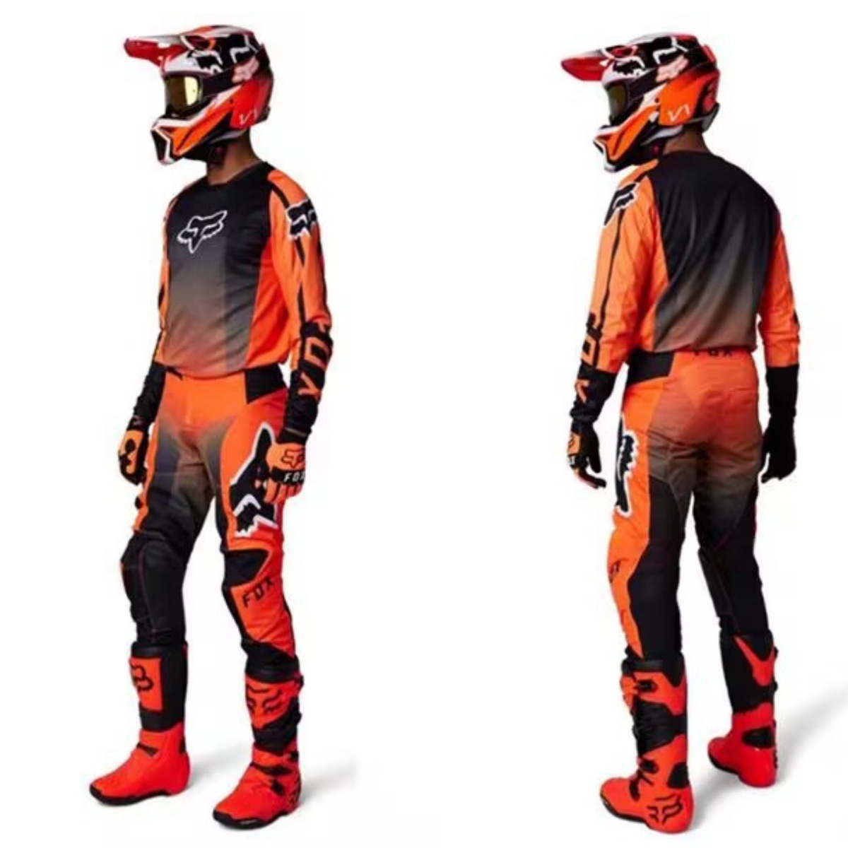 Cross-Border Hot-Selling New Fox Fox Head Off-Road Downhill Suit Off-Road Motorcycle Cycling Suit Racing Suit Suit