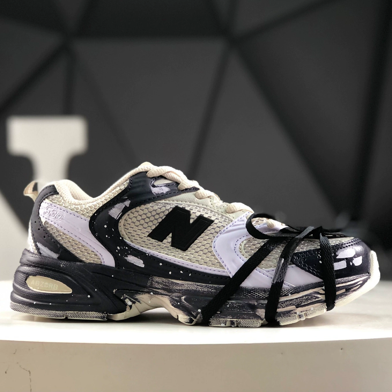 Чистые оригинальные NB MR530 dad shoes ретро дышащие сетчатые глаза легкие беговые кроссовки повседневные спортивные походы