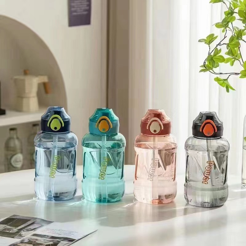 Verano tianyi deportes taza 0933 espacio taza 900ml portátil rebote cubierta estudiante taza de té hervidor de plástico