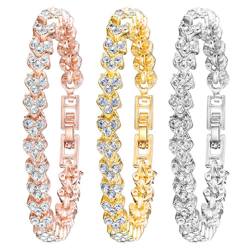 Foreign trade cross-border hot-selling suit fashion diamond-encrusted women's watch women's watch bracelet women's watch manufacturer wholesale