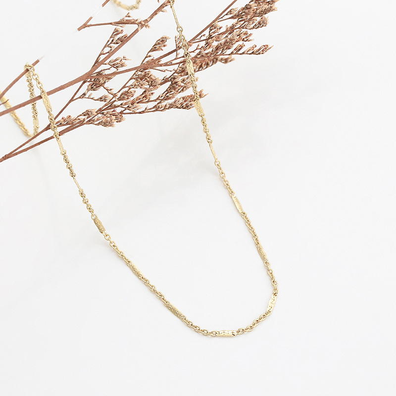 Acero inoxidable 14k color - 45cm