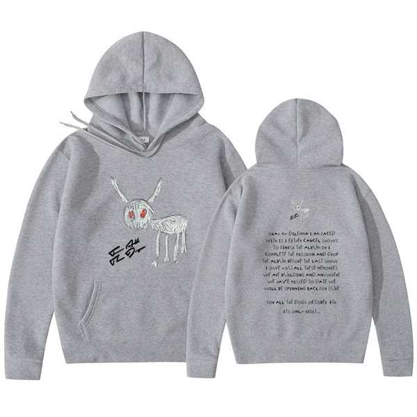 Light gray ten black characters