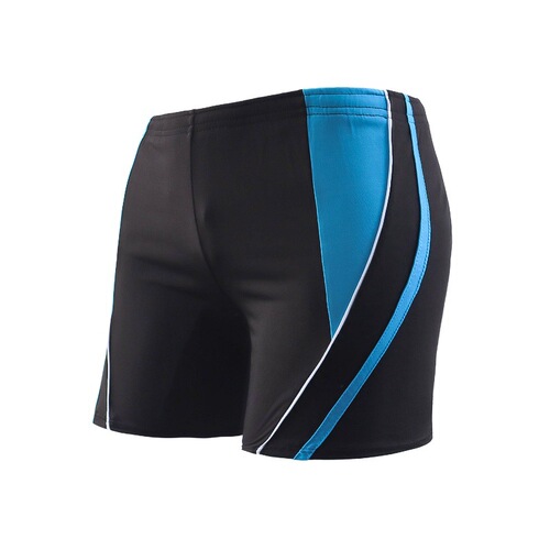 Swimming trunks large size middle-aged men's swimsuit loose adult anti-embarrassment hot spring boxer swimming trunks wholesale