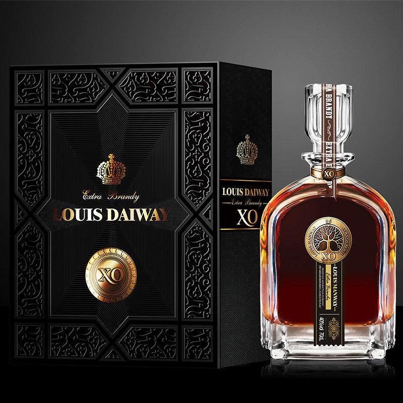 XO法国原瓶进口洋酒路易黛薇白兰地礼盒装高度酒一件代发代理加盟