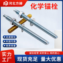化学锚栓厂家现货直销M8-M30碳钢镀锌化学螺栓建筑幕墙用化学锚栓