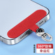 360°Rotating buckle [silver dial★Chinese red] imported fabric lint-free