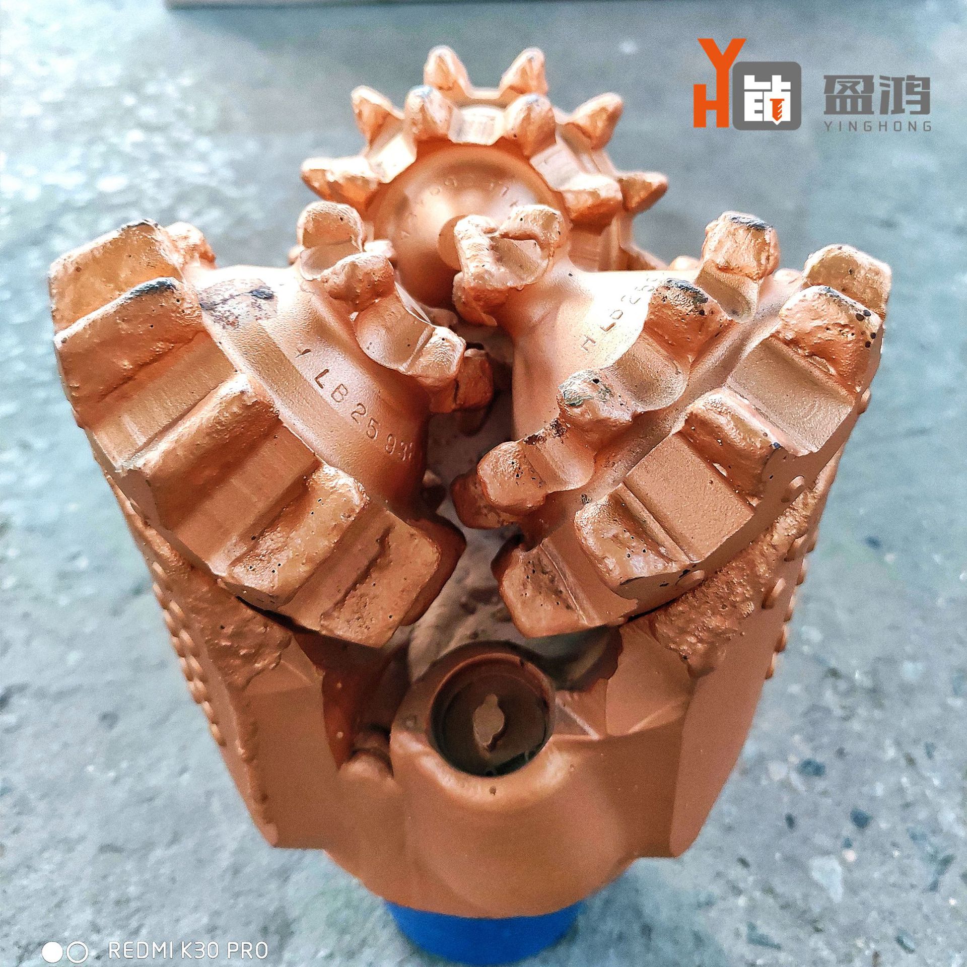 盈鸿215.9mm钢齿127岩石导向水井石油煤田地址勘探三牙轮钻头