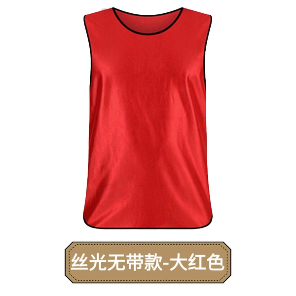Mercerized strapless model - bright red