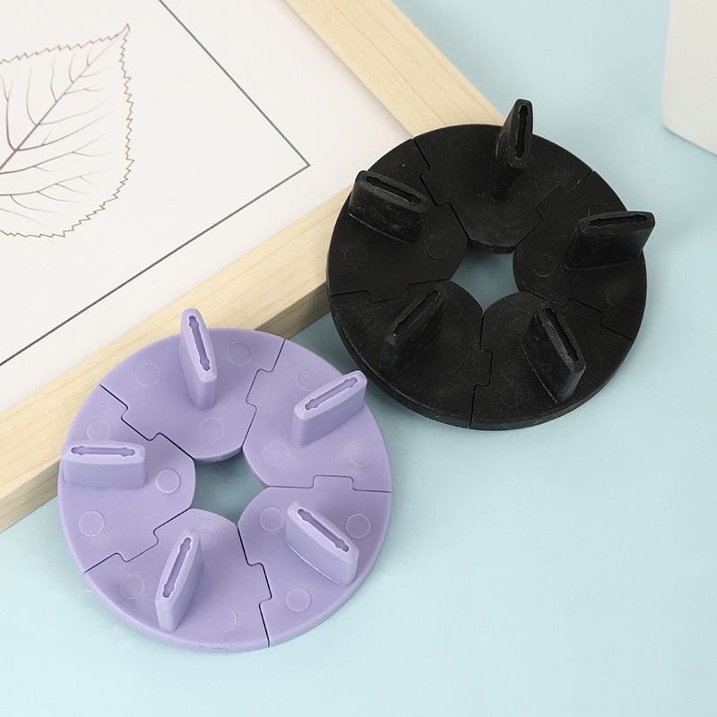 Manicure Nail Polish Glue Practice Nail Piece New Lotus Base Removable Plastic Practice Stand for Nail Salon Manicure Nail Polish Glue Practice Nail Piece New Lotus Base Removable Plastic Practice Stand for Nail Salon