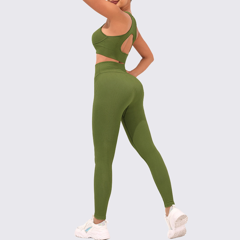 Hilo alfa vientre contracción cintura alta espalda belleza yoga traje de secado rápido push up cadera levantamiento apretado fitness ejercicio traje