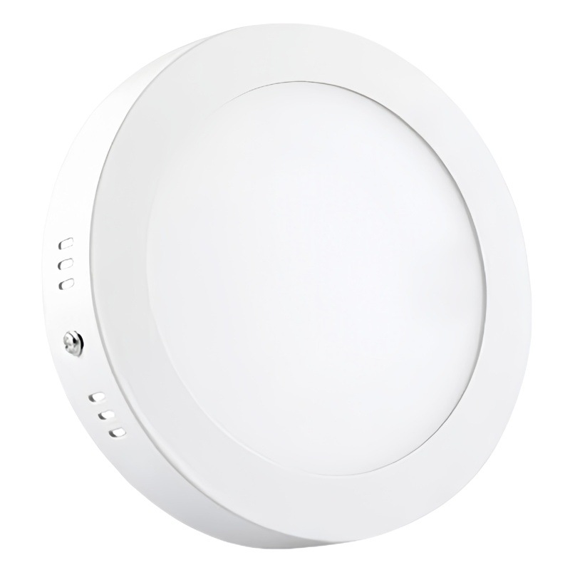 Lámpara sin orificios, lámpara de panel plano cuadrada redonda ultrafina, lámpara de panel, downlight LED