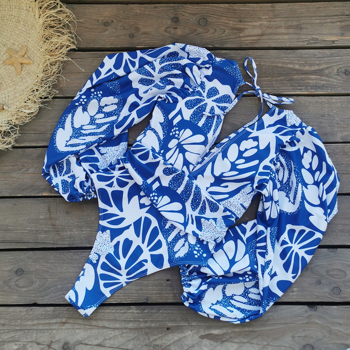 Swimming, Sports Occasion Women's Lady Sexy Printing 1 Piece One Piece Swimwear