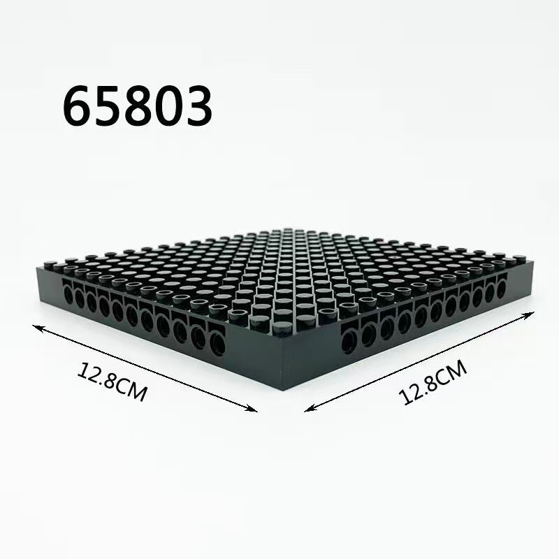 Compatible with Lego 65803 Building Block Board 16X16 Accessories with Hole Bricks Thick Base Plate Free Building Scene Base Wholesale
