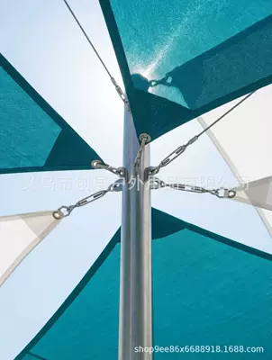420D Rainproof, Sun-Resistant, Tear-Resistant Outdoor: Avtomobil yan çətirləri
