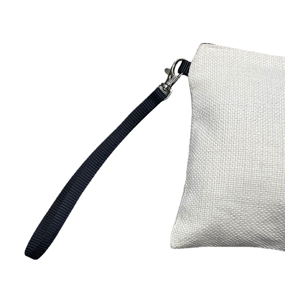 Transferencia térmica directa de la fábrica sublimación ropa de moda bolsa de cosméticos material de impresión en blanco