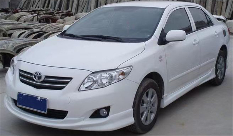 Suitable for 08-10 Corolla Large Body Kit Front Lip Front Spoiler Side Skirts Rear Lip Rear Spoiler Lower Skirt Large Body Kit