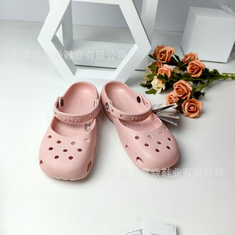 Cross Clogs Women's Shoes Classic Ballet Shoes Dance Shoes Nurse Shoes Slip-On Flat Beach Sandals