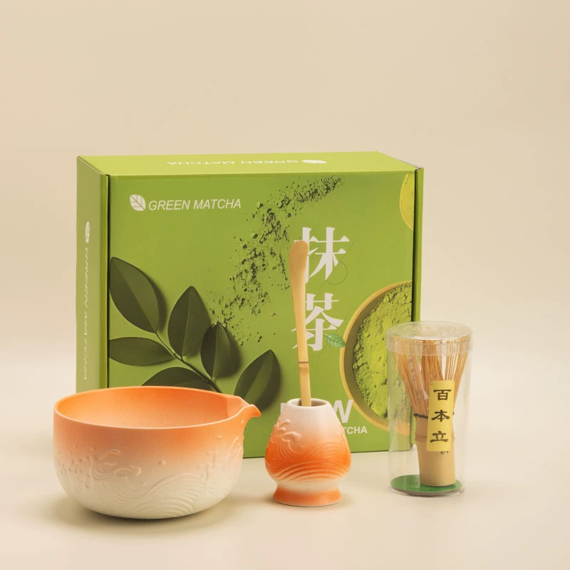 (Cross-border trading), matcha, tea cup, set, gradient