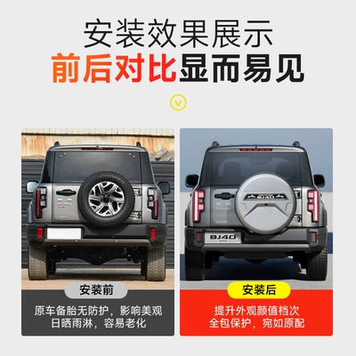 Spare Tire Shell Off-Road Accessories, Spare wheel cover
