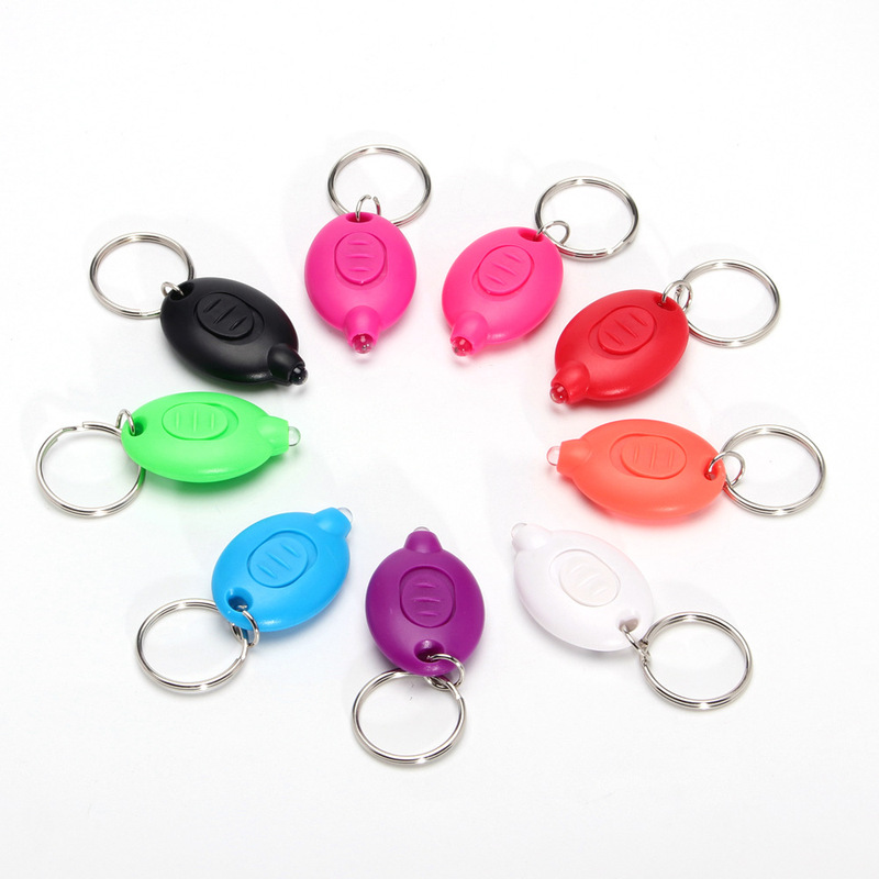 LED keychain light UV violet light bill blue light/violet light/green light/red light keychain