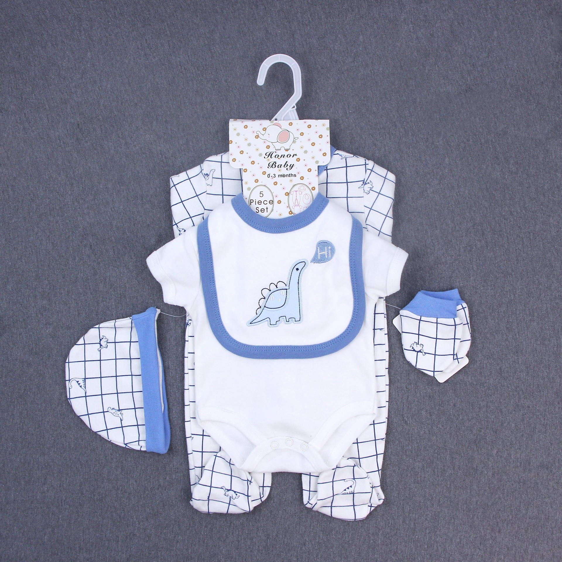 Conjunto de ropa para recién nacido, pelele de algodón puro, mono para bebé, ropa de bebé, ropa infantil transfronteriza europea y americana