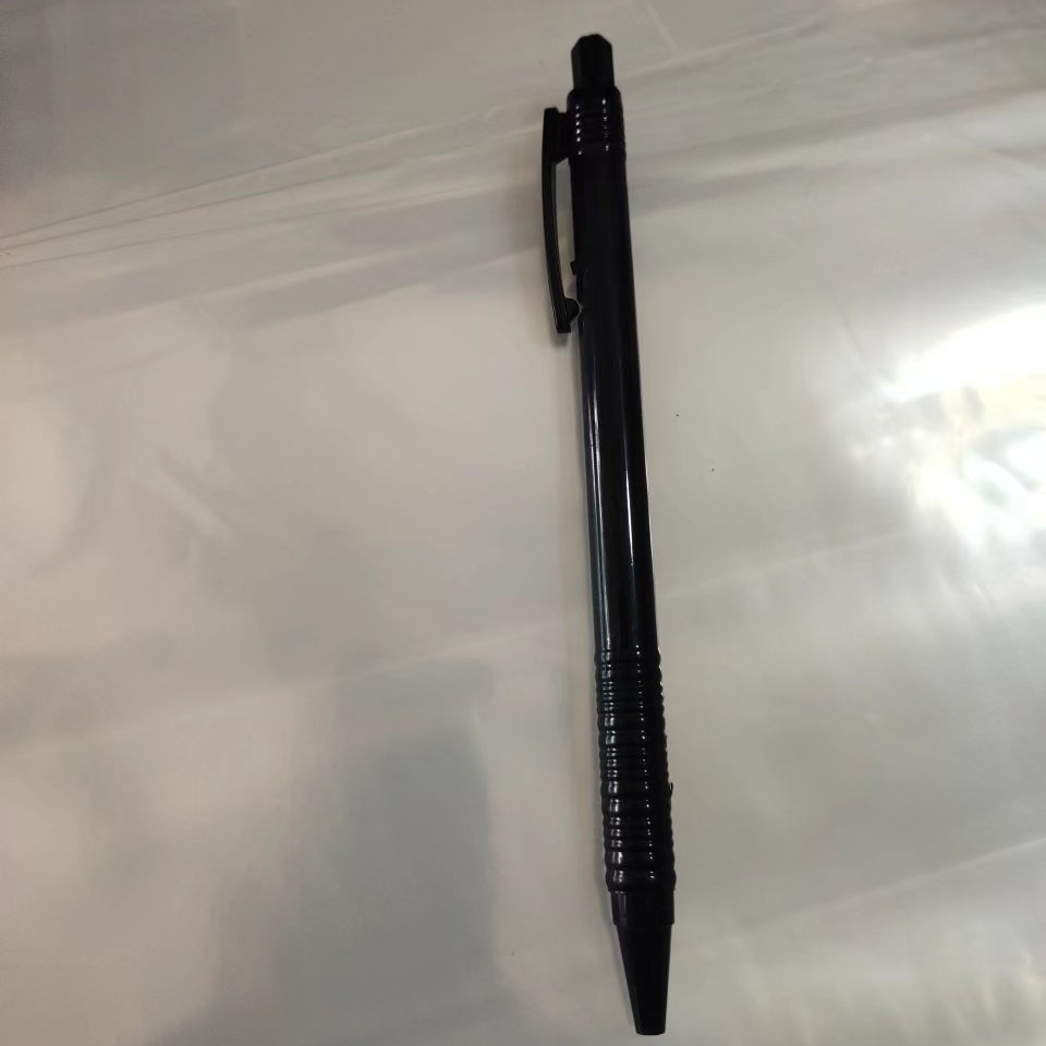 Hotel de impresión sala de huéspedes de restaurantes de hotel bolígrafo especial LOGO bolígrafo de publicidad rotativo esmerilado bolígrafo negro suscripción