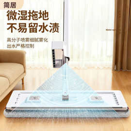 喷水喷雾平板拖把干湿两用家用卫生间浴室一拖净懒人免手洗拖把