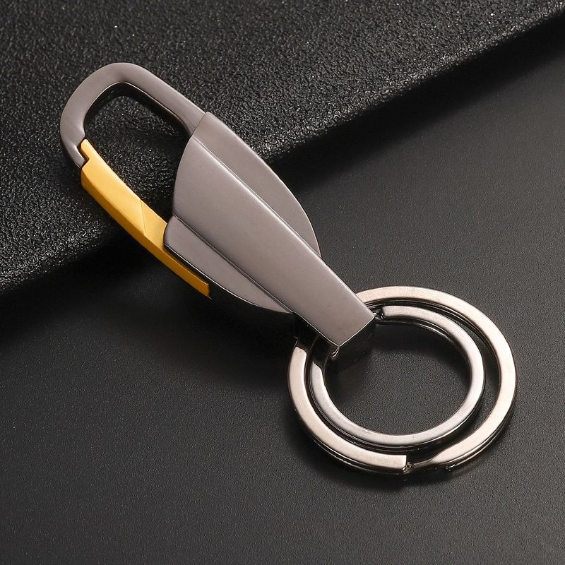 Popular men's key chain car metal pendant key chain personality stainless steel key ring pendant key chain Popular men's key chain car metal pendant key chain personality stainless steel key ring pendant key chain