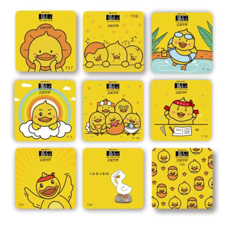 В наличии оптом сказала маленькая Желтая утка весы человека весы здоровья Электронные весы бытовые малые весы электронные весы