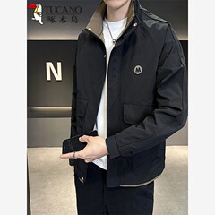 TUCANO/啄木鸟春秋新款男士外套立领工装青年男装夹克百搭时尚帅