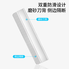 Beginner Safe Safety Razor Blade Shaving Comb Set Makeup Artist Stainless Steel Hair Shaver Feather Eyebrow Shaping Tool