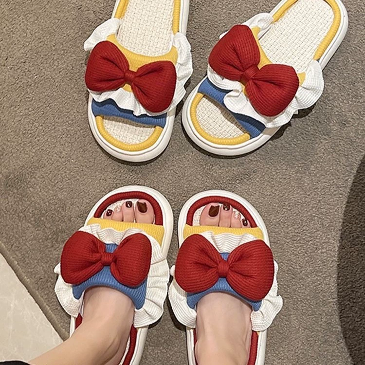 Slippers, thin non-slip footwear for princess